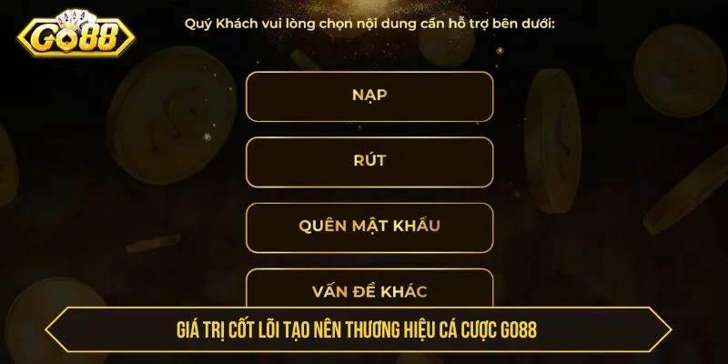 Giới Thiệu GO88 - Thông Tin Thương Hiệu Và Dịch Vụ GO88 hướng đến sự minh bạch trong thông tin dịch vụ