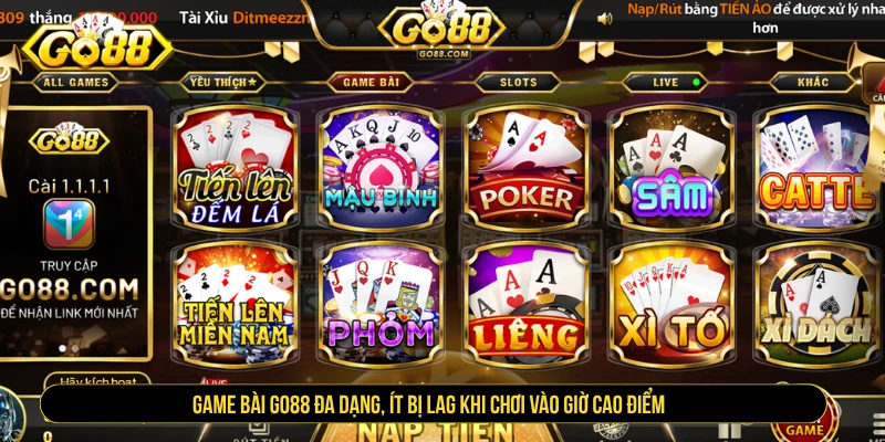 GO88 - Cổng Game Go88 Chính Thức, Link Tải Mới Nhất Game bài GO88 đa dạng