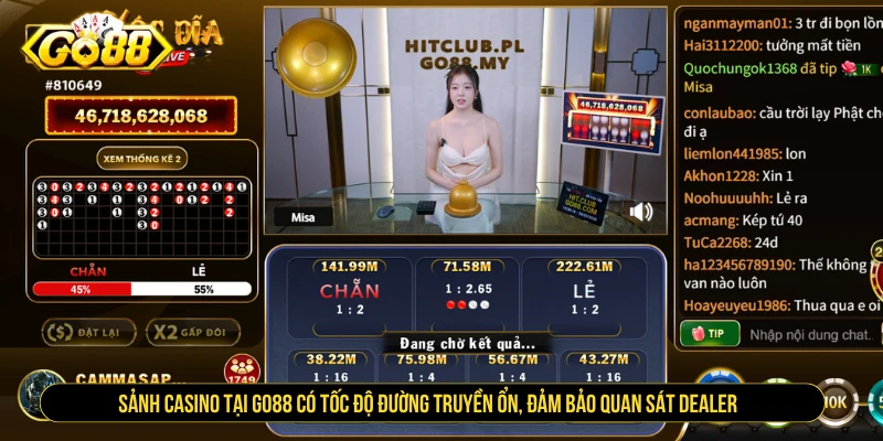 GO88 - Cổng Game Go88 Chính Thức, Link Tải Mới Nhất Sảnh casino tại GO88